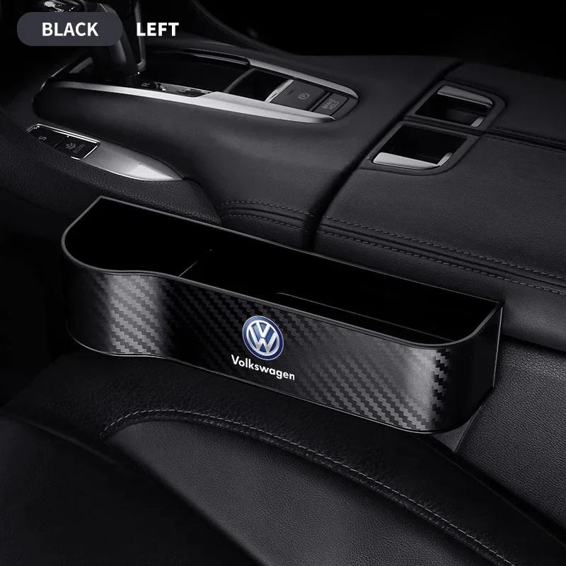 Car Seat Crevice Gaps Storage Box Seat Organizer Car Storag Box For Volkswagen Polo Passat B5 B6 B7 T4 T5 4 5 6 Tiguan Jetta Gol