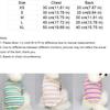 Striped Design Pet Long Sleeve Shirt Rainbow Two Legged Puppy Vest  Autumn Winter Season