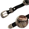 Bohemian Waist Belt for Pants Skirt Pin Buckle Waistband Vintage Carved Buckle Belt for Jeans Pants Waist Accessories