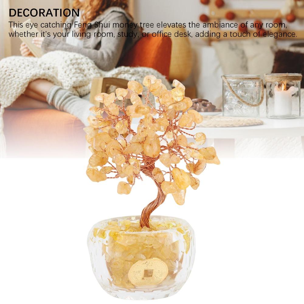 Home Decor Lucky Tree Bonsai Type Money Tree Decoration Decoration Bonsai Money Tree  Home