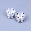 1 Pcs S5 20Mm Smooth Reflector Flashlight Reflective Cup Reflector Bow Smooth Orange Peel Led Hole 7Mm