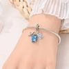 Silver 925 Blue Ocean Ship Lighthouse Starfish Charms Beads Pendants Fit Bracelets for Women DIY Fine Jewelry Gifts