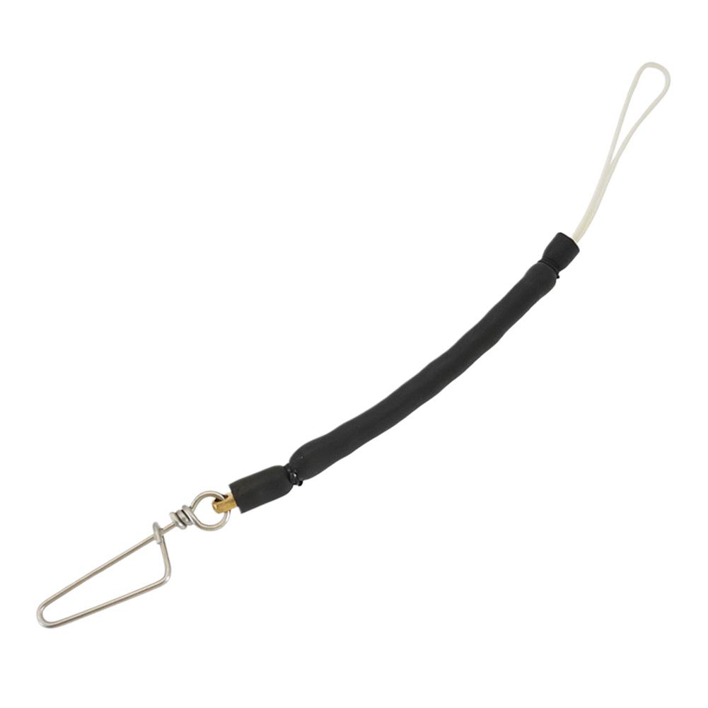 Rubber Speargun Shooting Line with Snap Swivel/Pigtail Swivel Spear Shockcord Spear Fishing Equipment for Avoiding Losing Catch