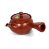Tokoname Ware Teapot with Super Stainless Steel Tea Strainer Vermilion Clay 360ml Prevents Tea Leaves from Made In Item Number 1501 (SS Strainer),
