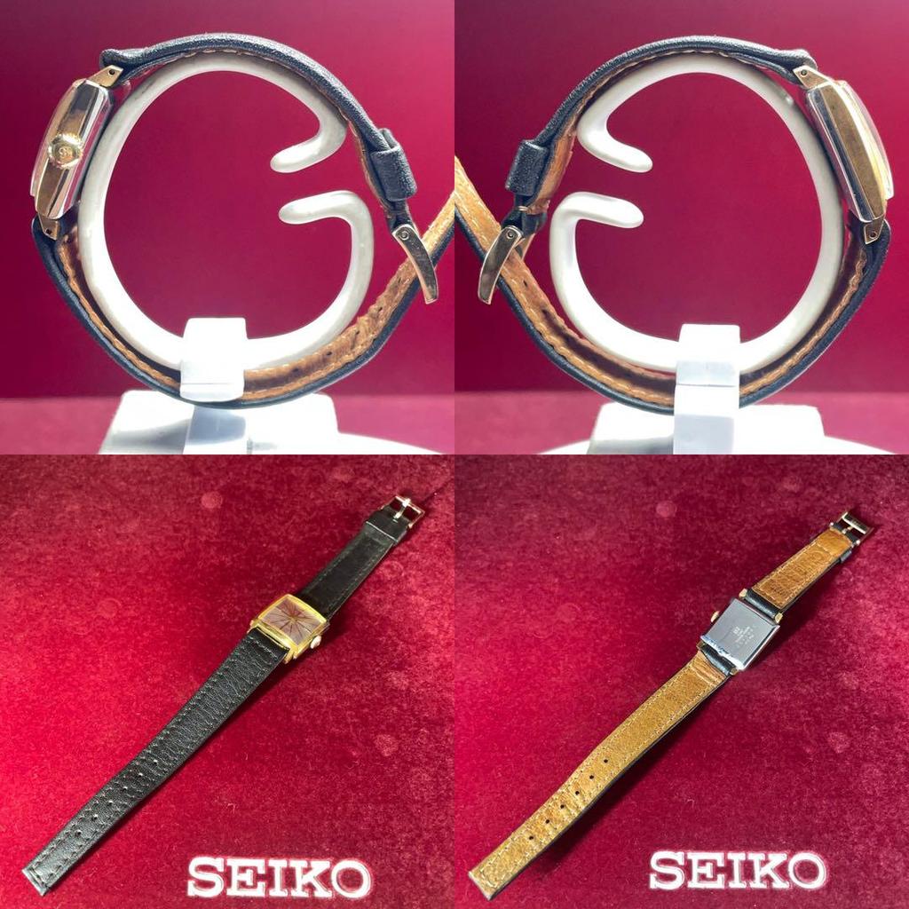 [USED] Overhauled, deadstock, 1963 Seiko Sports Lady manual winding watch