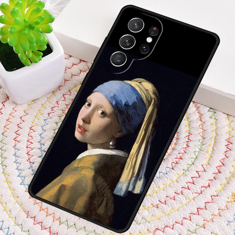 Famous Painting Adorable Phone Case for Samsung Galaxy Note 10 Pro S26 Ultra S23 S24 FE S25 S21 S22 PLUS Shockproof Cove