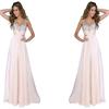 Women's Evening Dress Wish Chiffon Sequined Suspender Dress