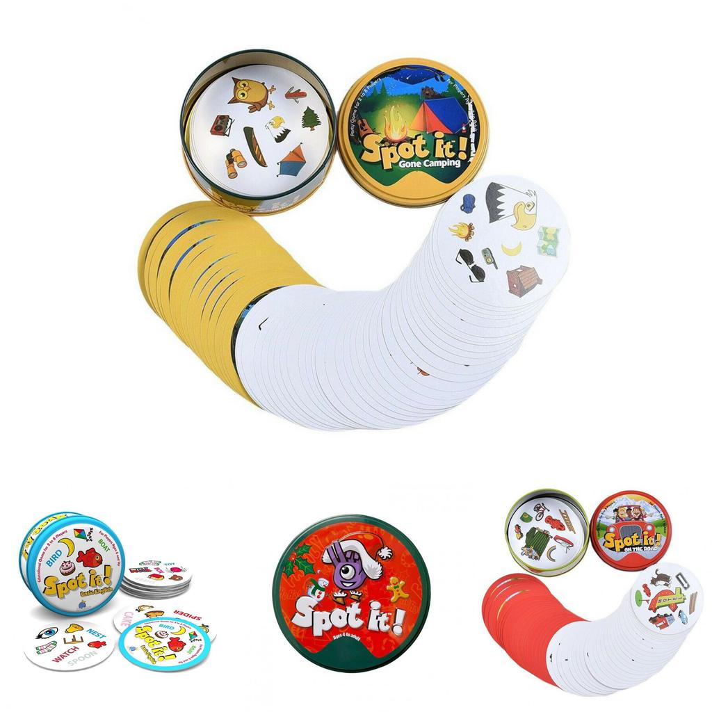 Colorful Dobble Spot It Cards For Kids And Adults Perfect For Parties And Travel