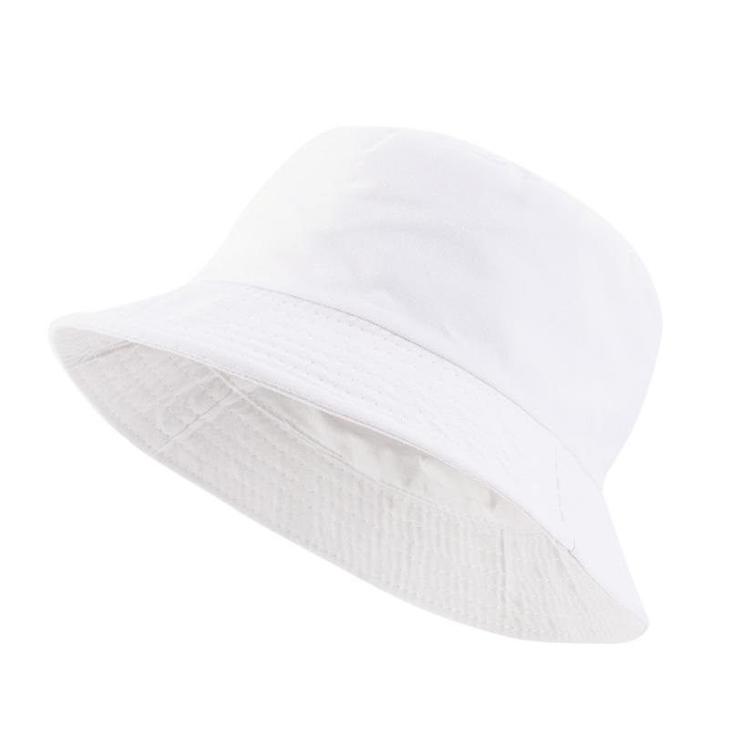 New Unisex Solid Foldable Bucket Hat Outdoor Sunscreen Hat  Panama Bob Hip Hop Caps Sunhat Outdoor Beach Fisherman Cap for Women