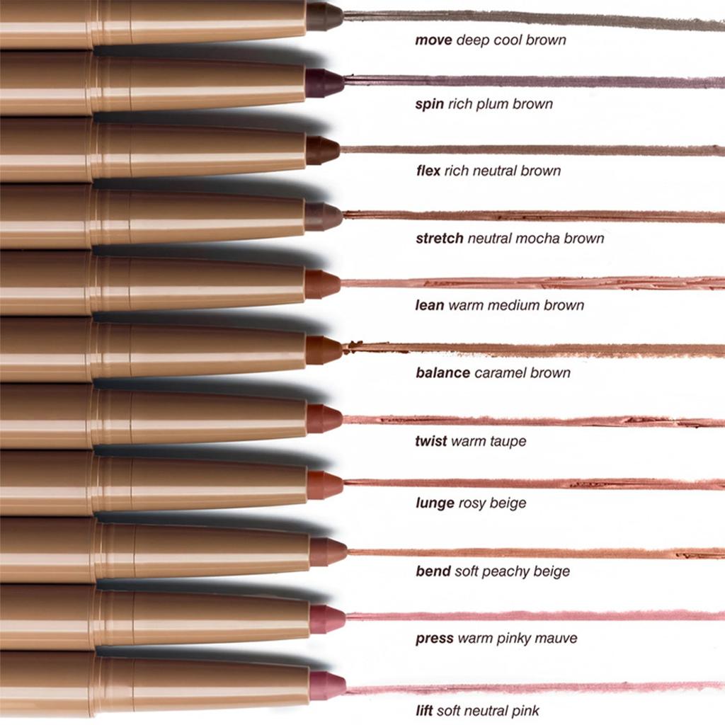 Creionul de buze cu peptide este neted și fără riduri. Ruj Nud, Ruj cu Două Capete, Se Uscă Rapid