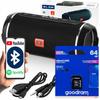 Głośnik Bluetooth Usb Przenośny Bezprzewodowy Radio Wieża Boombox Sd Zestaw