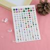 Fashion Rhinestone Stickers Mixed Disposable Tattoo Stickers 3D Face Jewelry Stickers  Party
