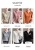 Women's Wool Zipper Hooded Knit Sweater - Casual & Versatile Slim-Fit Ribbed Base Layer for Autumn/Winter