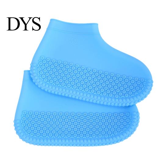 Silicone Shoe Protector 1 Pair Waterproof Rain Cover Non-Slip Reusable Overshoes Men Women Travel Outdoor Rain-proof Boot Shoes Guard