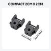 2 Pieces Scroll Saw Blade Holder Clamp Conversion Black Wire