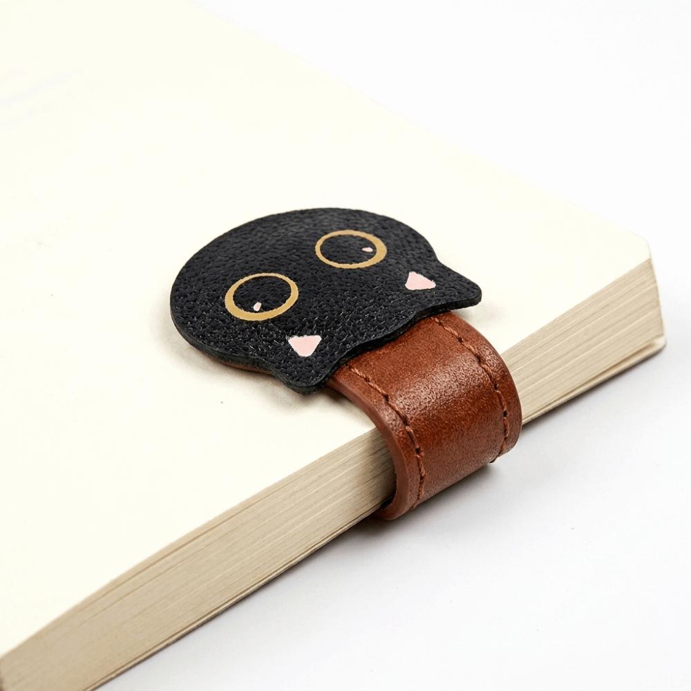 Katzenkopf Lesezeichen Katzenpfote Magnetisches Lesezeichen Niedlicher Magnetischer Seitenclip Lesen