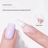 UV Solid Nail Gel Kit: Light-Cured and Strong Adhesive Glue with Nail Remover Spray for Nail Art