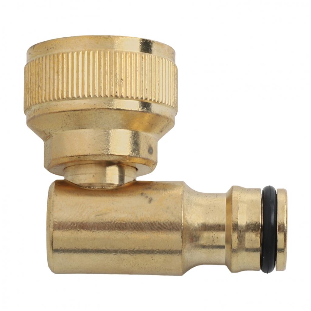 Hose Reel Swivel Elbow Quick Connector High Quality Brass Construction