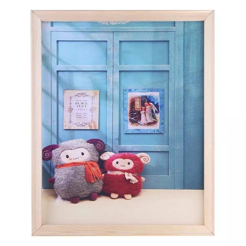 Minimalist Wooden Frame for DIY, Oil, and Diamond Paintings
