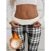 [Fleece-Lined Thermal Pants] Fleece-Lined Extra Thick Thermal Pants for Women | High-Waisted Printed Leggings with Pockets