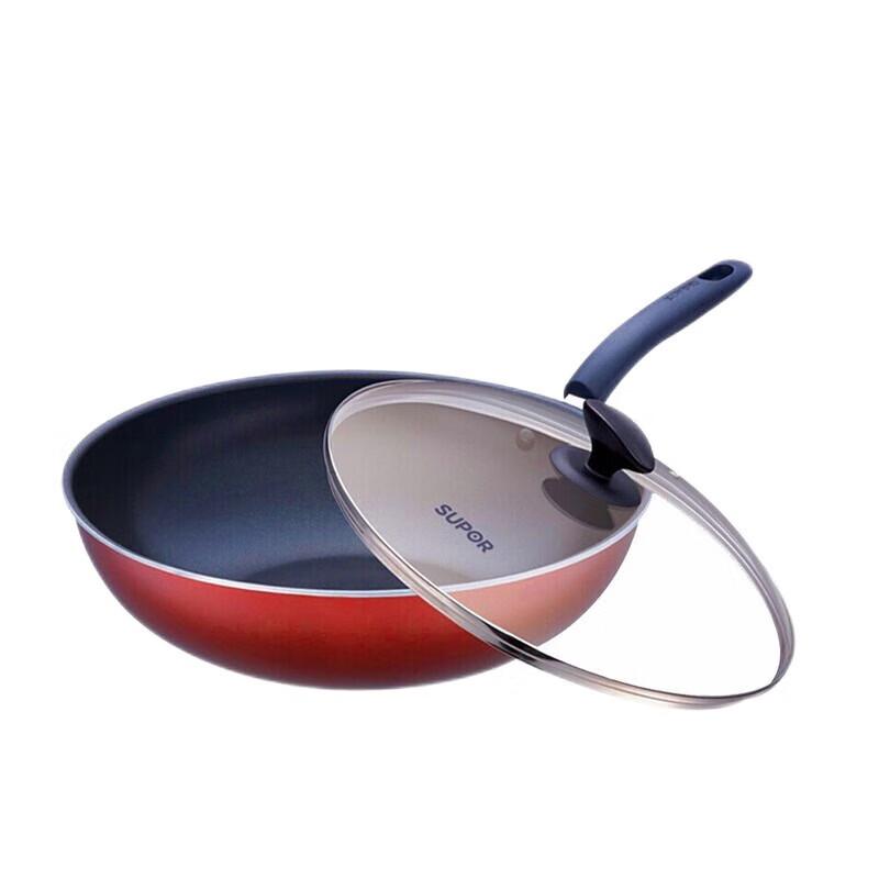 SUPOR 30CM Non-stick Wok and Frying Pan