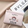 Neue automatische Schließung Mini Kosmetiktasche Weiches Pu-Leder Tragbare Lippenstifttaschen Cartoon Muster Make-up Tasche