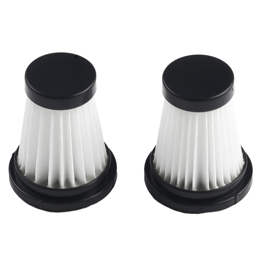 2 st Handdammsugare Filter Ersättningstillbehör Tvättbart Filter Dammsugare Hem Bil Mini Trådlös Återanvändbara Filter