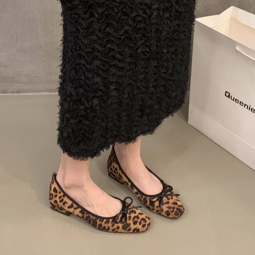 Fashion Bailamos New Brand Women Flat Shoes Fashion Polka Dots Round Toe Shallow Slip On Boat Shoes Outdoor Dress Single Shoes Mujer