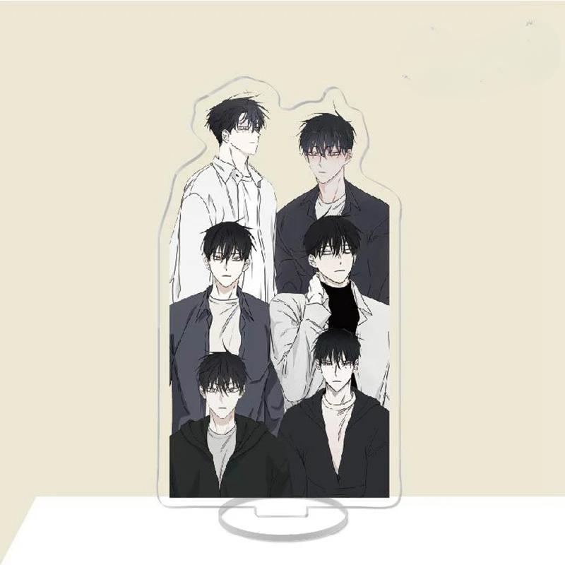 Hot Manga Waterside Night Taeju Double Sided Acrylic Stand Model Plate Yaoi Anime Low Tide In Twilight Standing Sign Desk