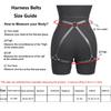 Ladies' Punk Style Bondage Art Adjustable Circular Cuffs&Thigh Straps, Essential For Intimate Role-Playing