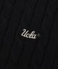 UCLA Unisex Round Neck Cable Knit [Black](Uzalk8A_39)