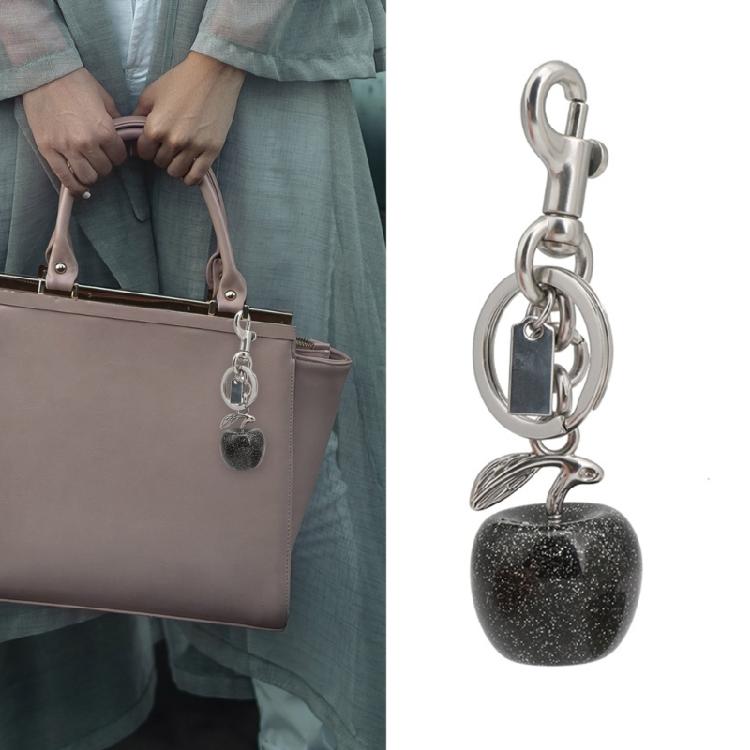 Elegant Apples Bag Pendant Apples Keyring Stylish Phone Accessory Small Bag Charm Suitable for Key Bag Phone and Handbag