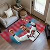 Cristiano Ronaldo Celebration Floor Rug Office Rug Design for Kitchen Dormitory Bedrooms Playrooms Antislip Carpet Decorate Offices Spiritual Gift
