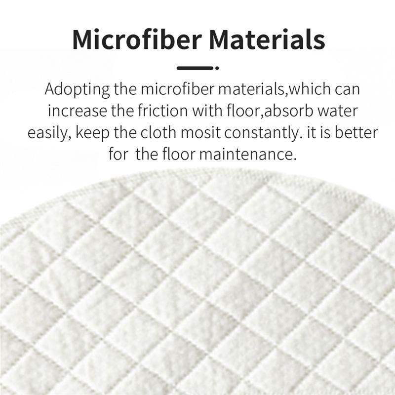 AEE4-30Pcs Disposable Mop Cloth For Xiaomi Lydsto R1 Robot Vacuum Cleaner Replacement Accessories Kit For Home Remove Dust