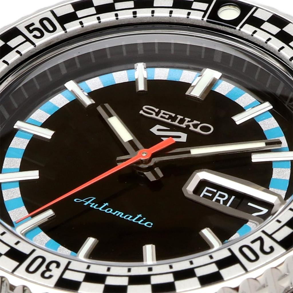 Seiko 5 Sports SKX Series Automatic Made In 2024 Special Edition Silver with Black Overseas Model Watch, Japan, SRPK67, Men's, Dial, [Used]