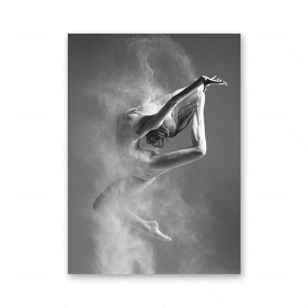 Modern Art Ballet Dancer Girl Nordic Posters And Prints Elegant Lady Wall Art Canvas Painting Picture For Living Room Home Decor