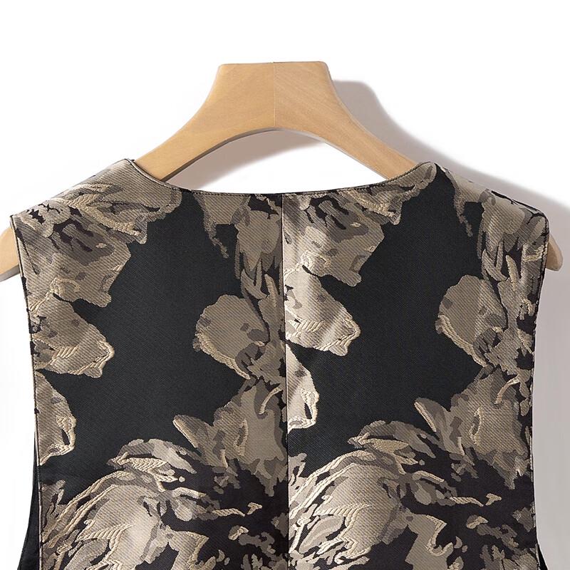 Sibaishe Women's New Chinese Style V-Neck Vest