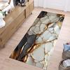 Luxury White Marble Pattern Rug with Gold Veins Non-Slip Area Carpet for Living Room Bedroom Modern Home Floor Mat Decor