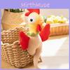 Ginseng Rooster Funny Stuffed Animal Plush Doll Pillow For Party Decor And Gift