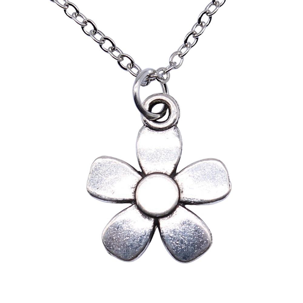 Tree Of Life Pendant Heart Necklace Nature Love Symbol Jewelry 40cm Short Chain