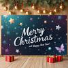 Merry Christmas Banner Starry Theme Celebration Banner Xmas Banner Decorative Pattern For Office Decor Family Reunion New Year