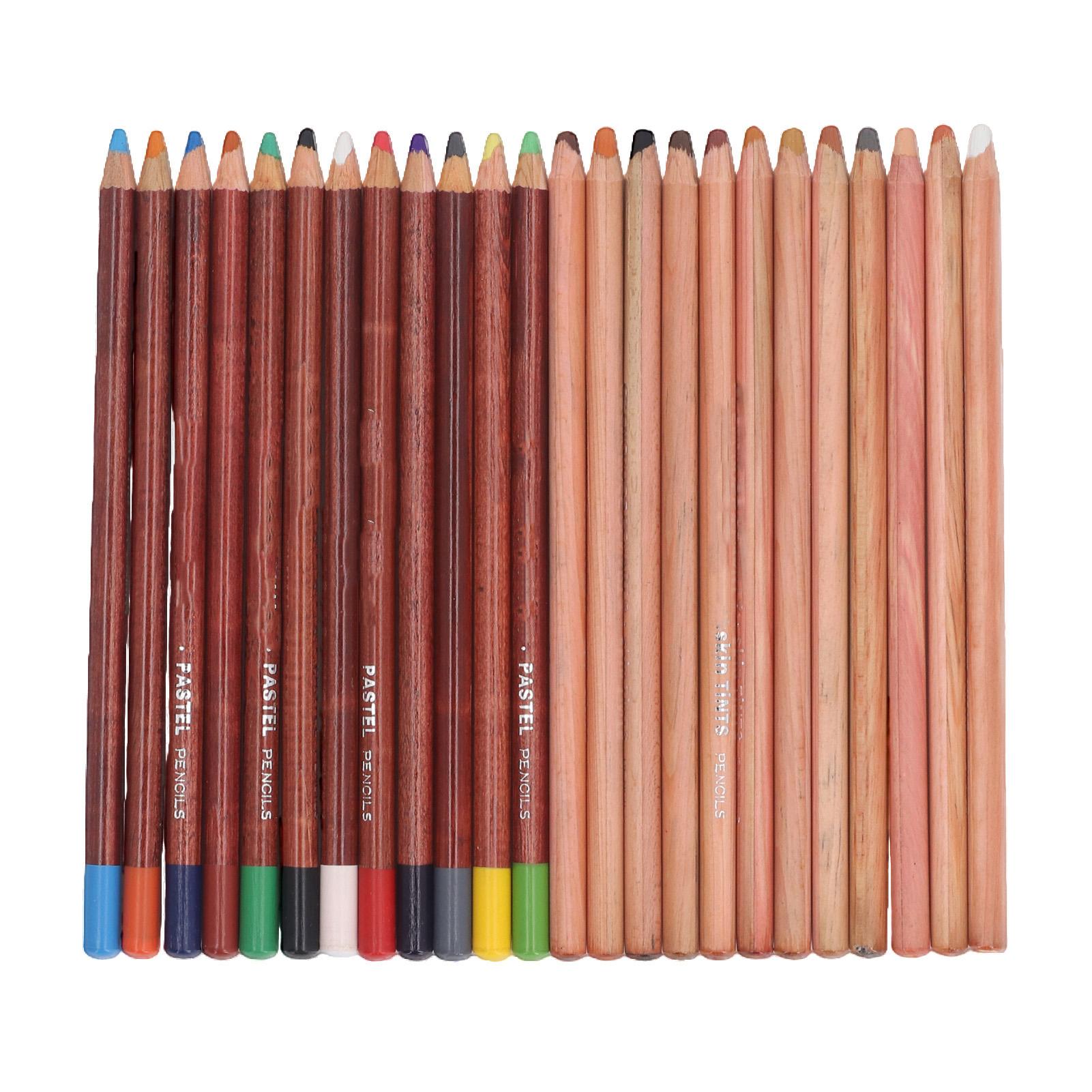 

Мягкие пастельные карандаши 24 цвета Яркий набор для рисования Пастель профессионального качества Художественные принадлежности для набросков и раскрашивания