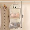 Mesh Hanging Organizer for 24 Pairs of Socks Underwear and Accessories