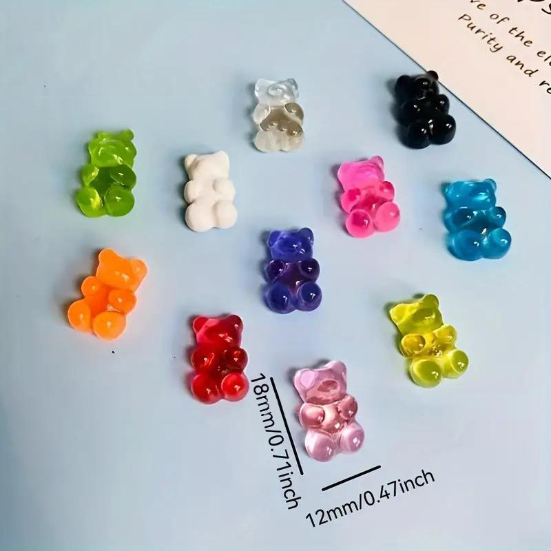 10Pcs Cartoon Little Bear Refrigerator Magnet Blackboard Whiteboard Po Message Magnet Colored Bear Refrigerator Magnet