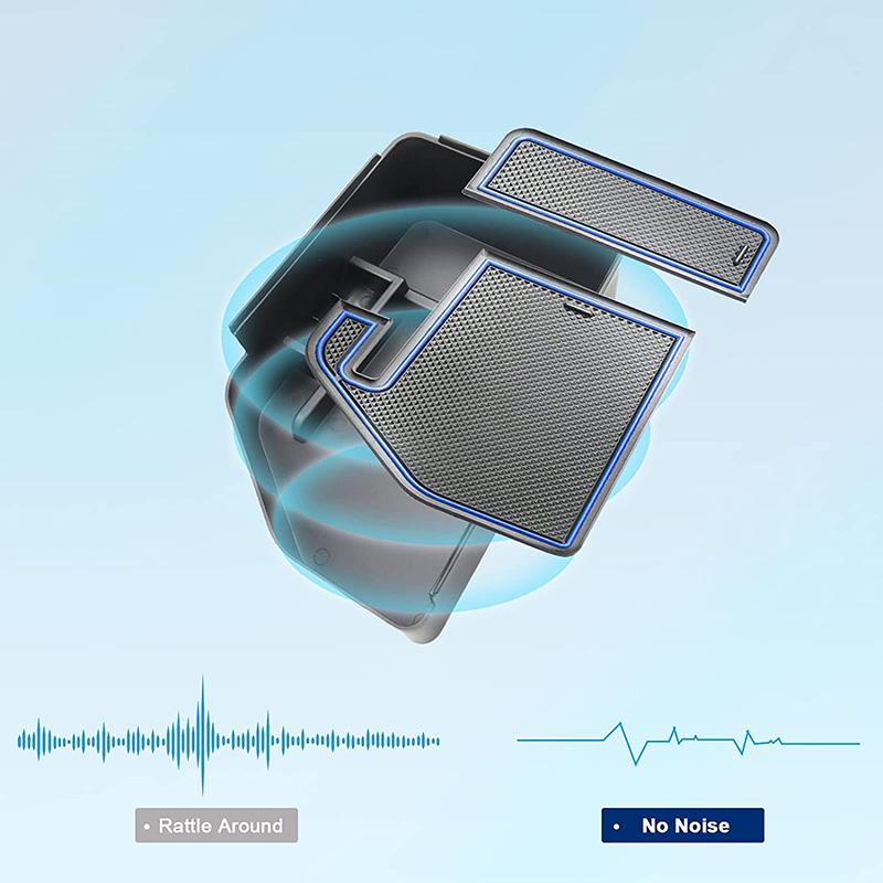 For Kia EV6 Center Console Organizer 2025-2025 Center Armrest Secondary Storage Box 2025-2025 EV6 GT-Line Light Wind