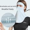 Women's Summer Ice Silk Sunscreen Face Mask for Outdoor Cycling & Golf - Thin Protection Facekini Mask (XTJ91)