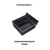 Car Central Armrest Storage Box For Tesla Model 3 / Y  2022 2023 Hidden Box Cup Holder Flocking Organizer Containersr