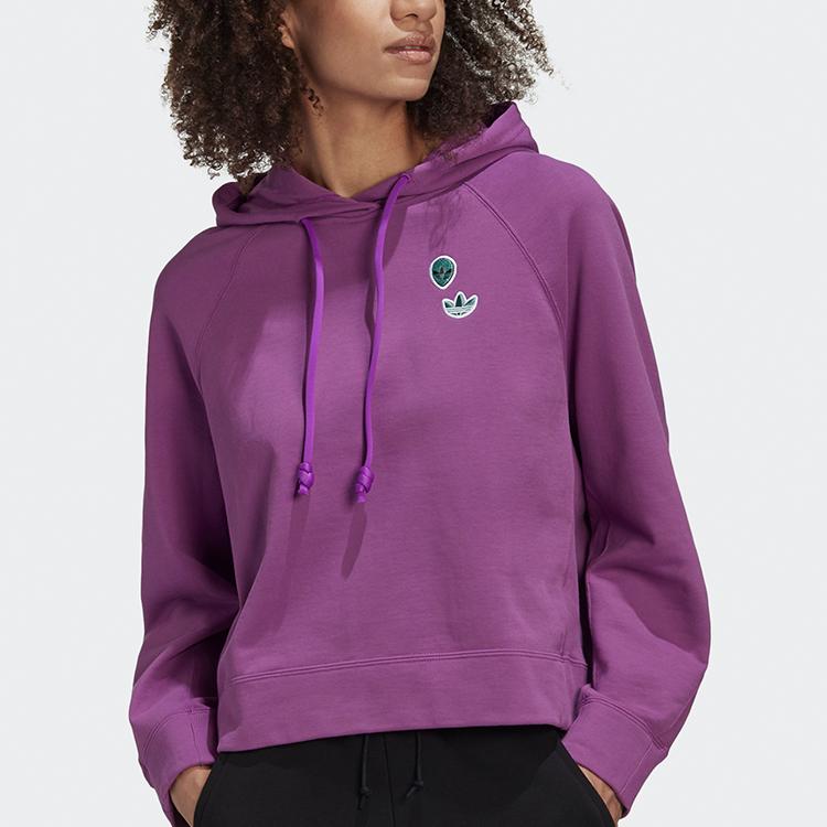Adidas Originals Graphic Sweater Women Sweater Purple FU3772
