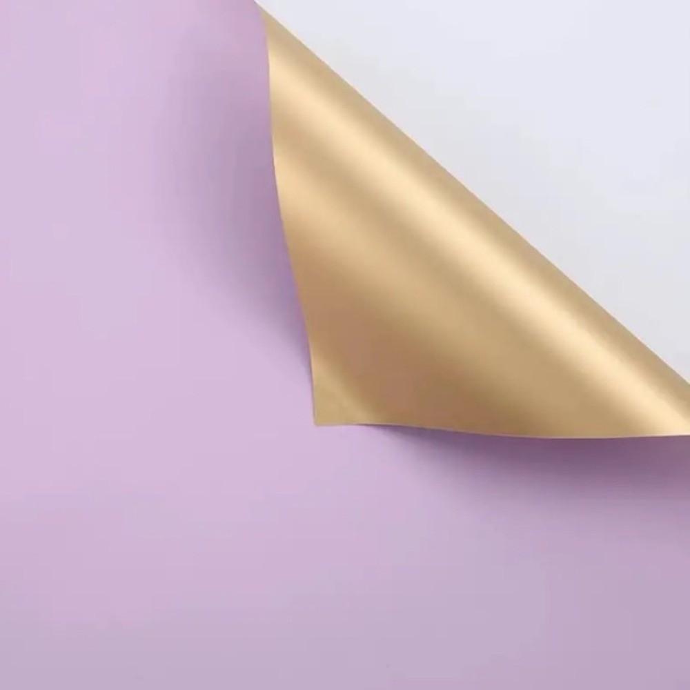 20 PCS Waterproof Fresh Flower Wrapping Paper DIY Double Sided Bouquet Wrapping Paper Golden Florist Wrap Supplies