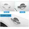 For Skoda Octavia A5 MK1 MK2 2000 2013 ABS Chrome Door Handle Cover & Door Bowl Cover 2006 2007 2008 2009 2010 2011